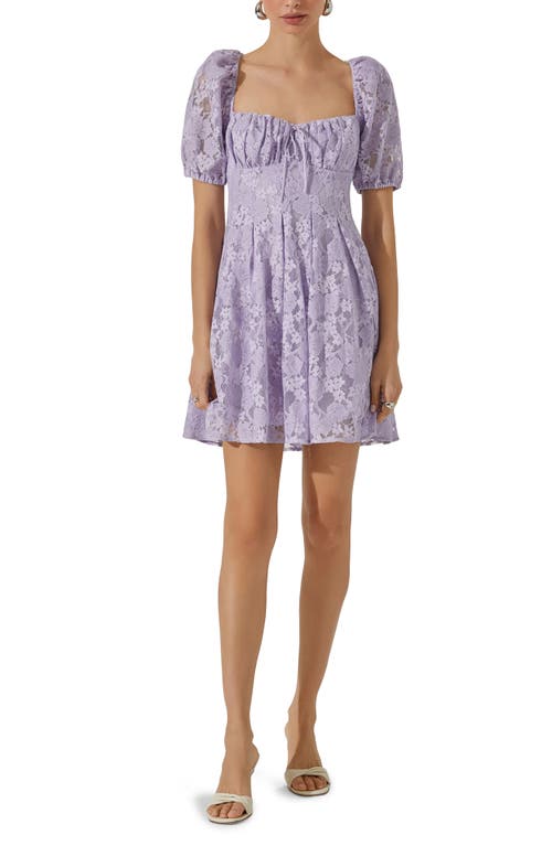 ASTR the Label Floral Lace Minidress at Nordstrom,