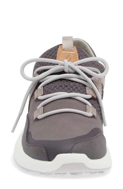 Olukai Kawela Waterproof Spikeless Golf Shoe In Pavement/mist Grey