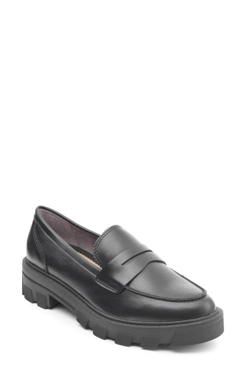 Laine Penny Loafer in Black