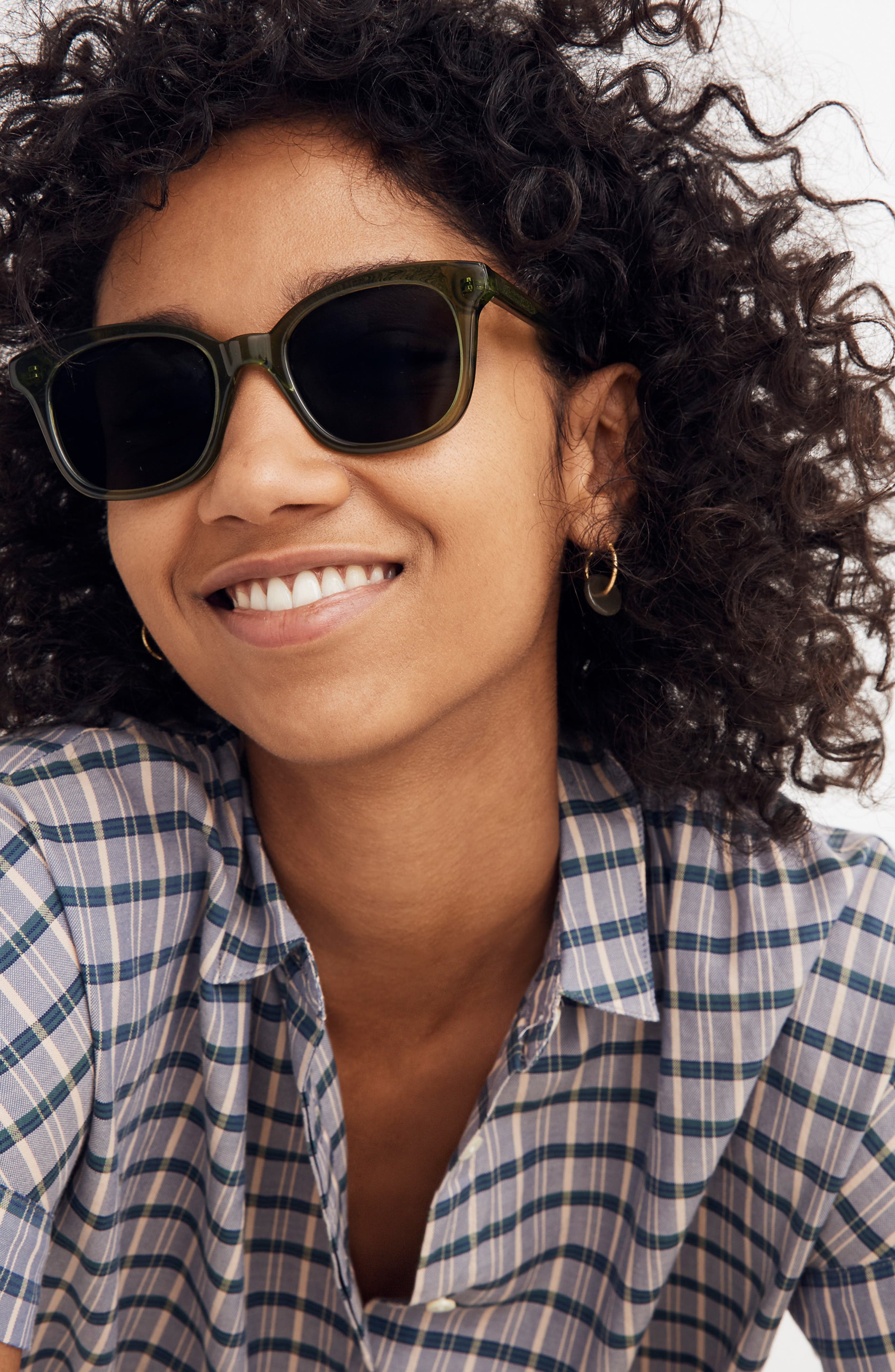 flat frame sunglasses