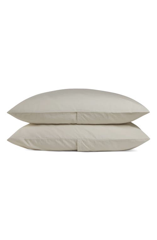 Shop Parachute Set Of 2 Brushed Cotton Pillowcases In Bone