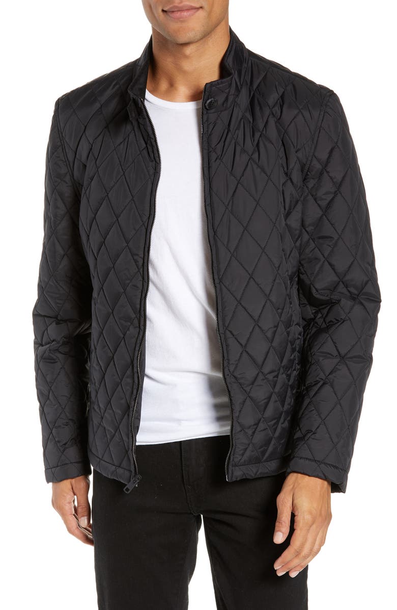 Quilted Moto Jacket
