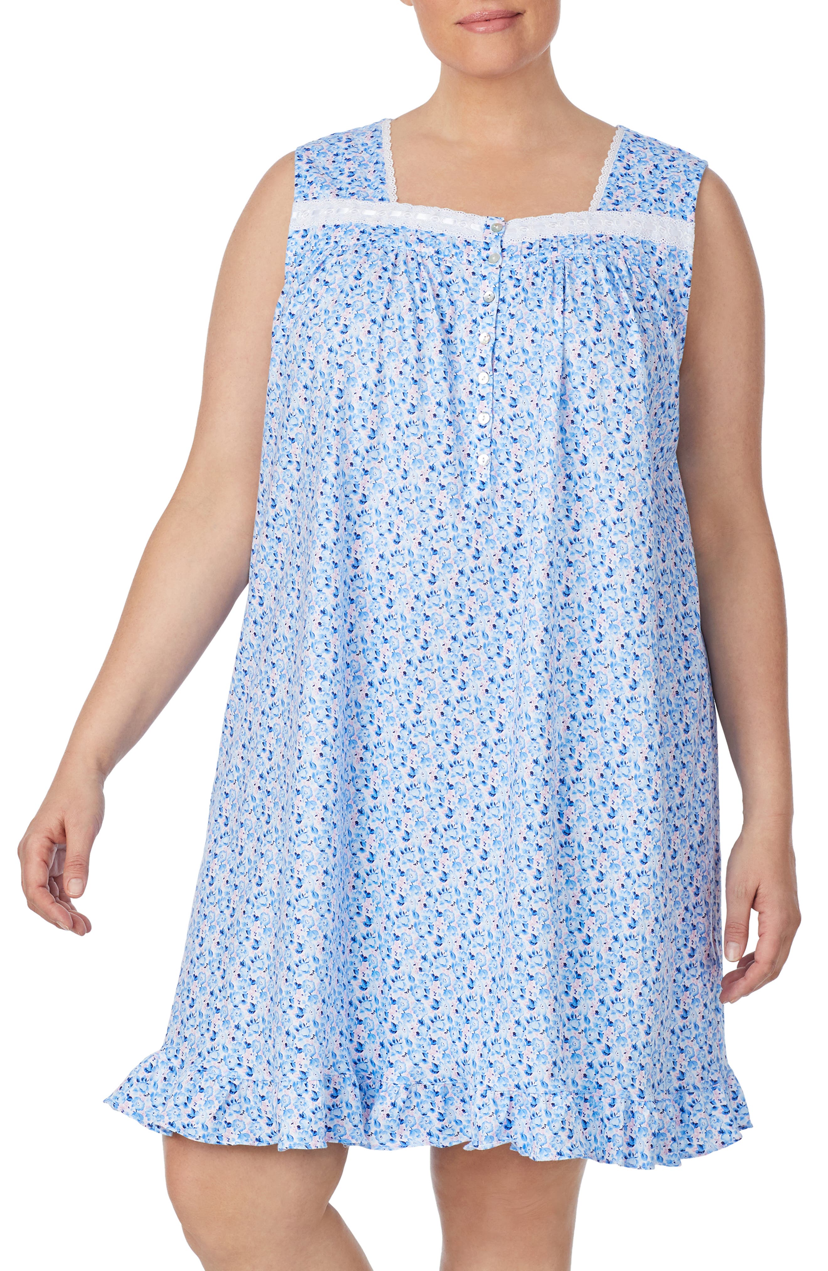 Plus Size Eileen West Short Nightgown