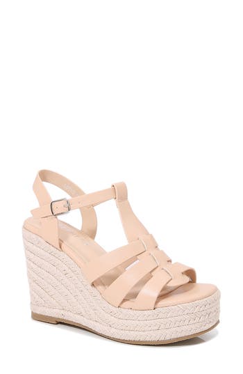 BERNESS BERNESS LOTUS ESPADRILLE WEDGE PLATFORM SANDAL