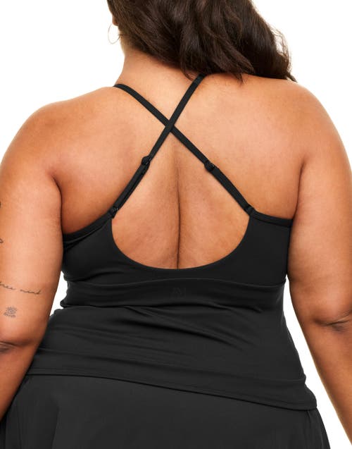 Adore Me Jaden Support Tank In Black