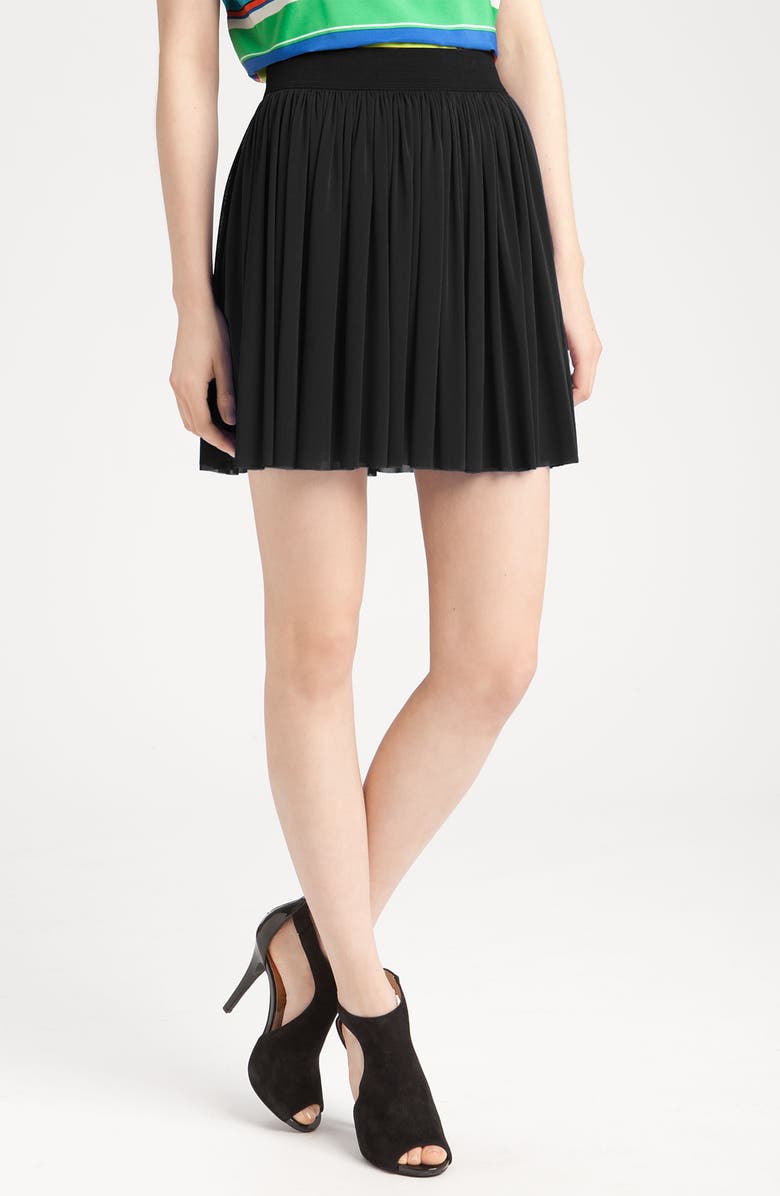 Vince Camuto Mesh Skirt with Elastic Waistband | Nordstrom