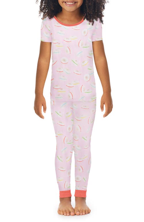 BedHead Pajamas Kids' Two-Piece Fitted Pajamas in Funfetti Macarons