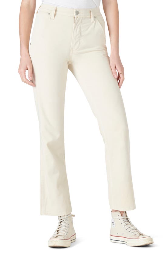 Lucky Brand Women's Straight-leg Carpenter Jeans In Whitecap Gray