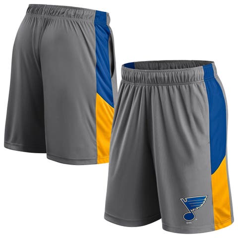 Men's Fanatics Branded Gray Brooklyn Nets Practice Performance Shorts