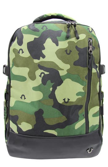 Shop True Religion Brand Jeans Dome Backpack In Camo