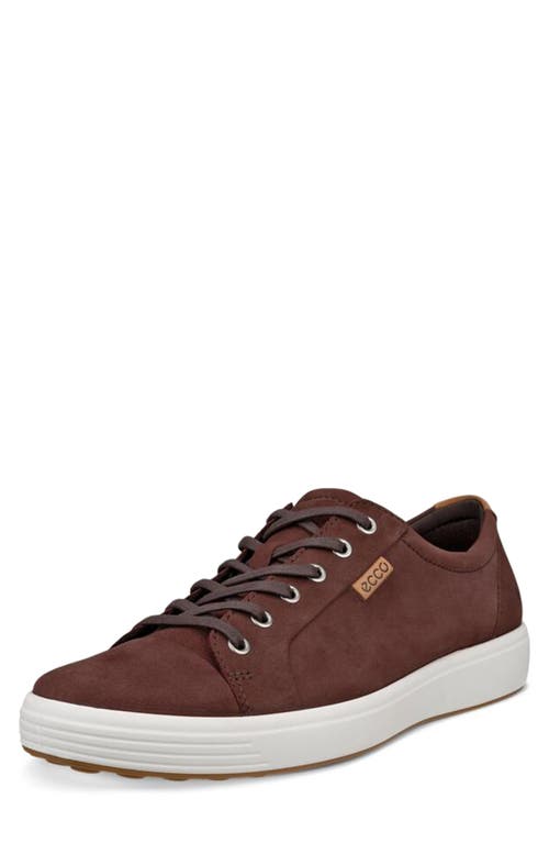 Shop Ecco Soft 7 Sneaker In Chocolate