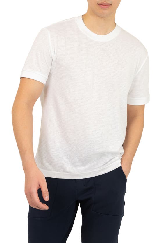 Pino By Pinoporte Crewneck T-shirt In White