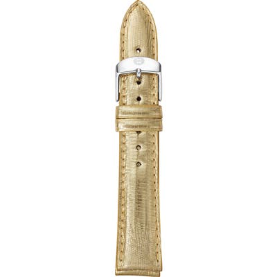 Michele 1m Lizardskin Watch Strap