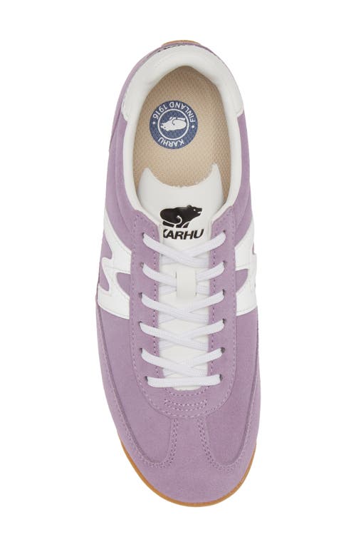 Shop Karhu Gender Inclusive Mestari Sneaker In Orchid Petal/bright White