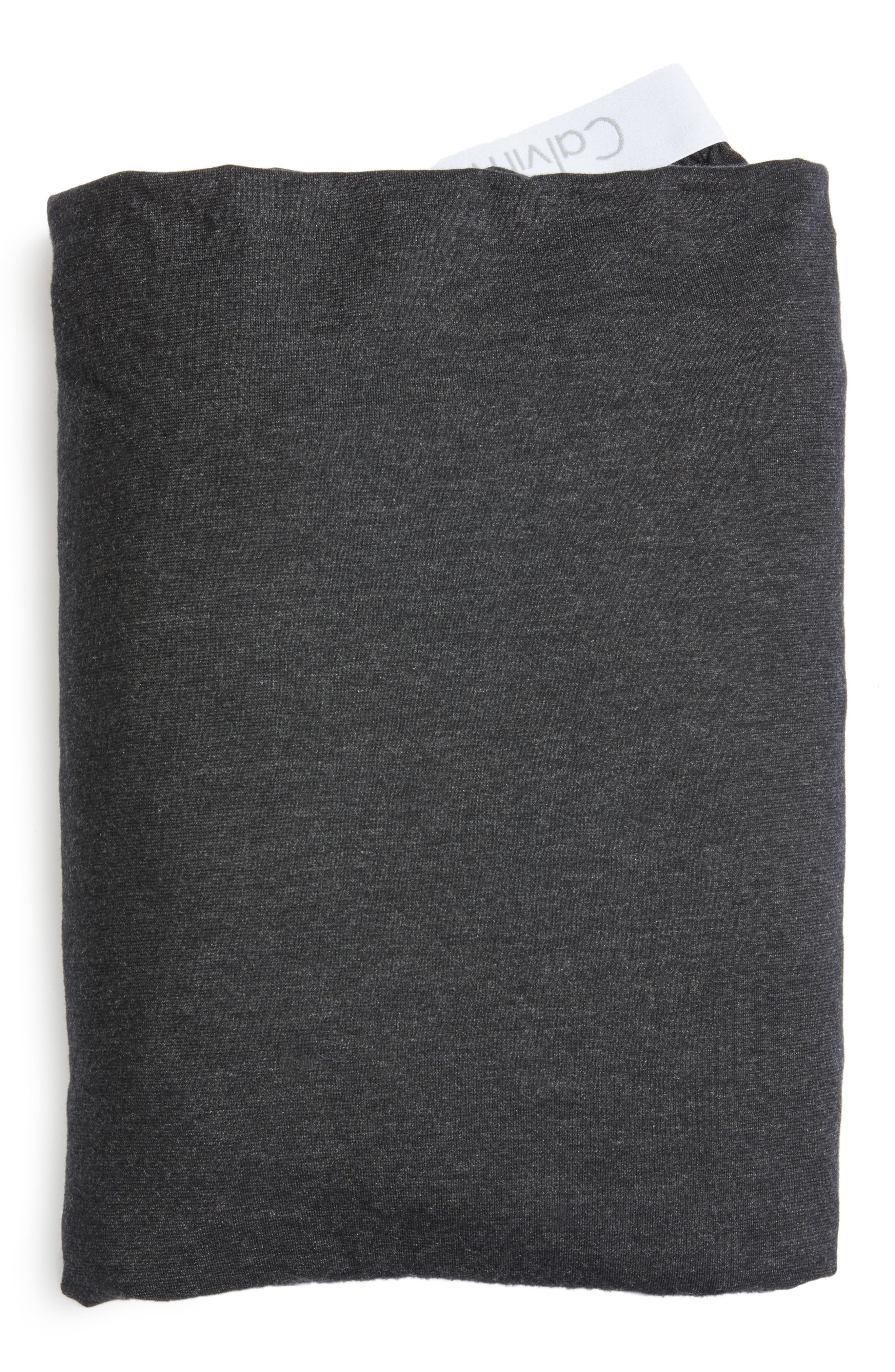 Calvin Klein Home Cotton & Modal Jersey Fitted Sheet Nordstrom