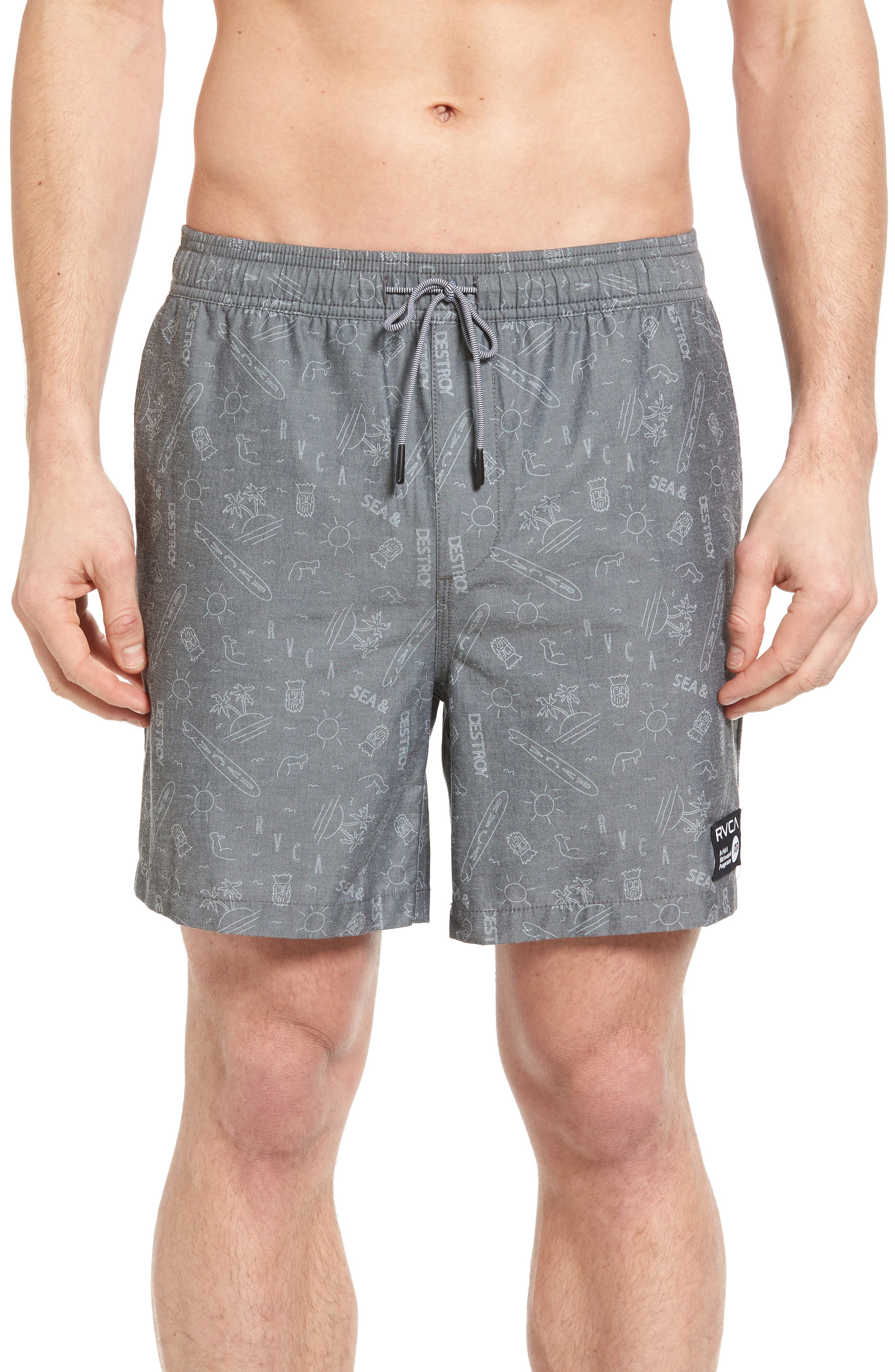 RVCA Sea and Destroy Swim Trunks Nordstrom
