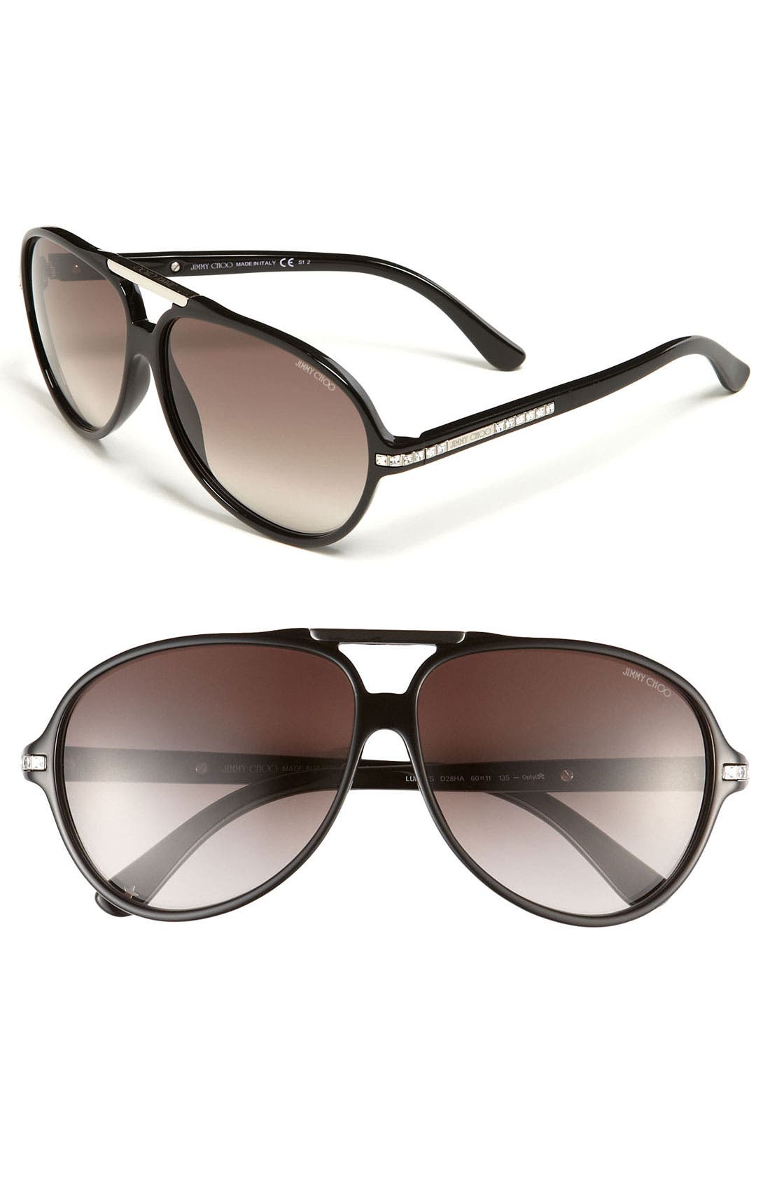 Jimmy Choo Aviator Sunglasses Nordstrom