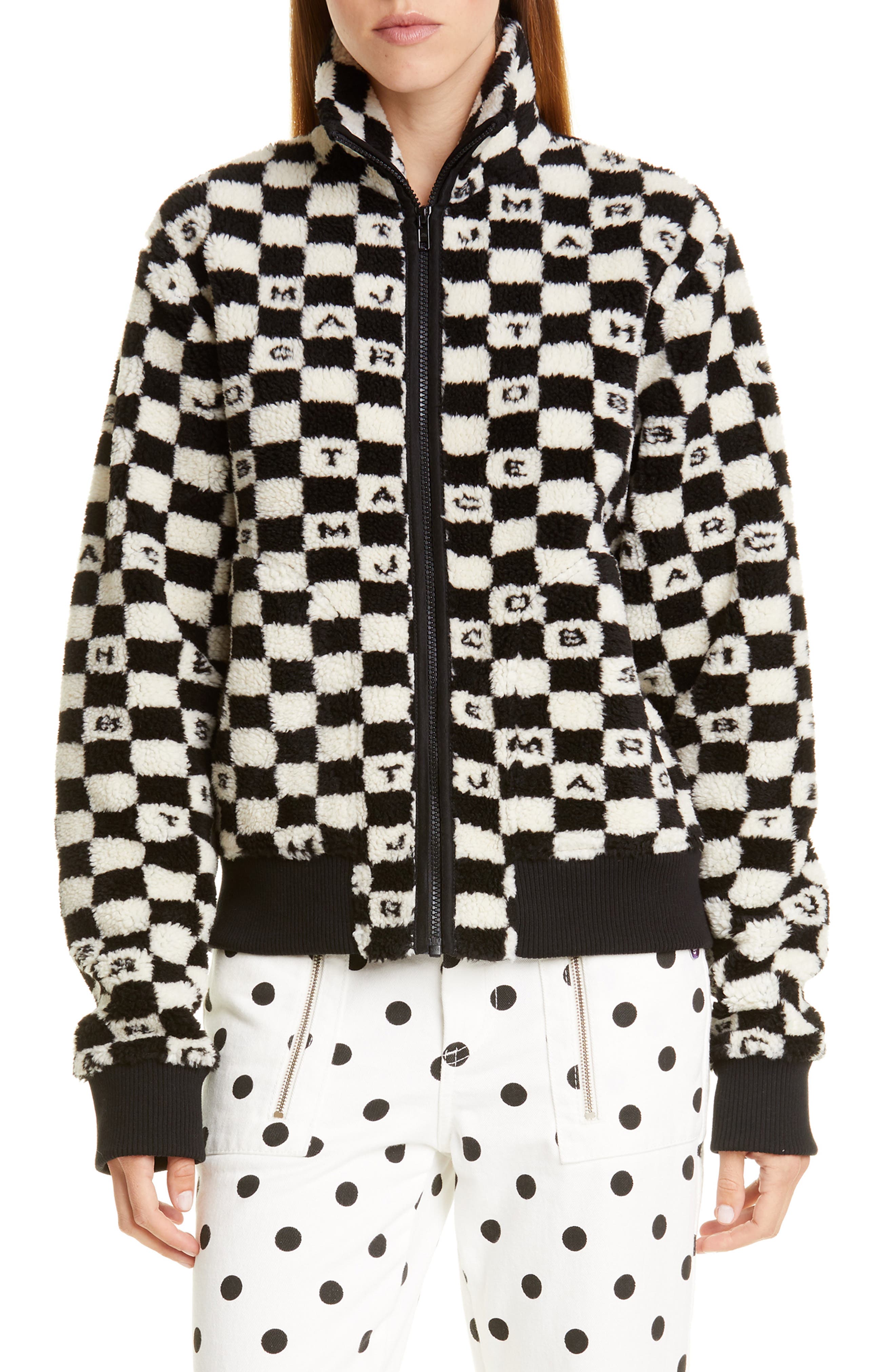 marc jacobs fleece jacket