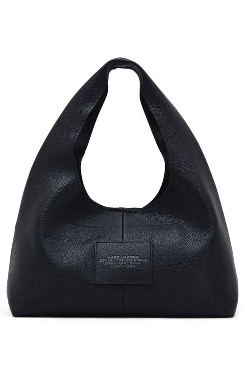 Shop Marc Jacobs The Leather Sack Bag In Black