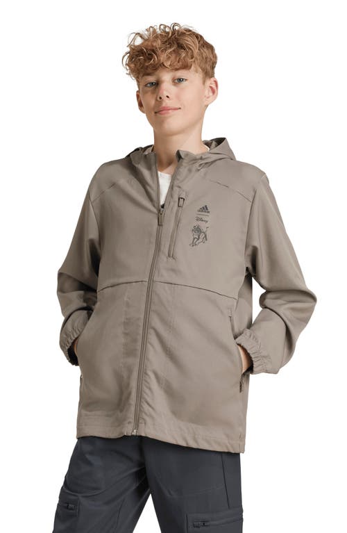 ADIDAS ORIGINALS ADIDAS X DISNEY KIDS' 'THE LION KING' RECYCLED POLYESTER JACKET