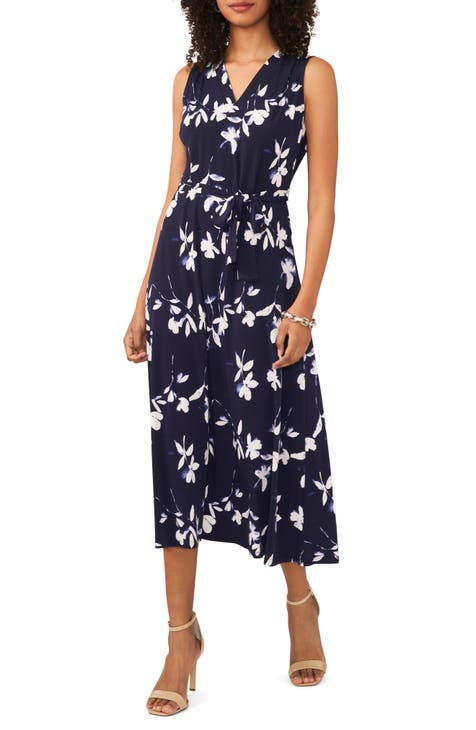 Dainty Bloom Tie-Waist Dress main image 1