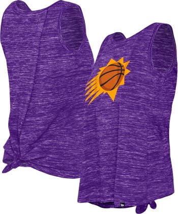 Phoenix Suns New Era Women's Cropped T-Shirt - Purple