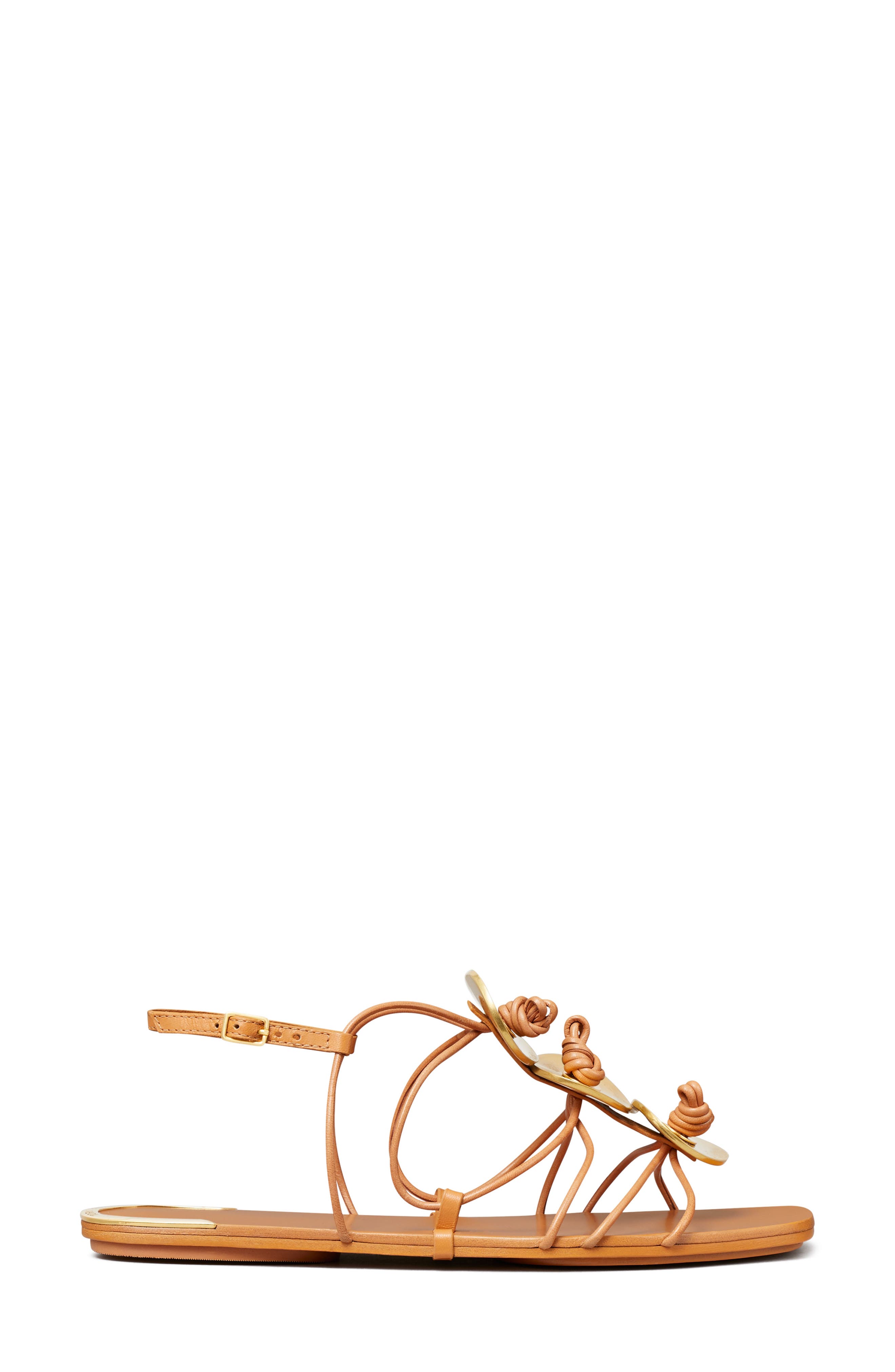 aubree grand knotted slide sandal