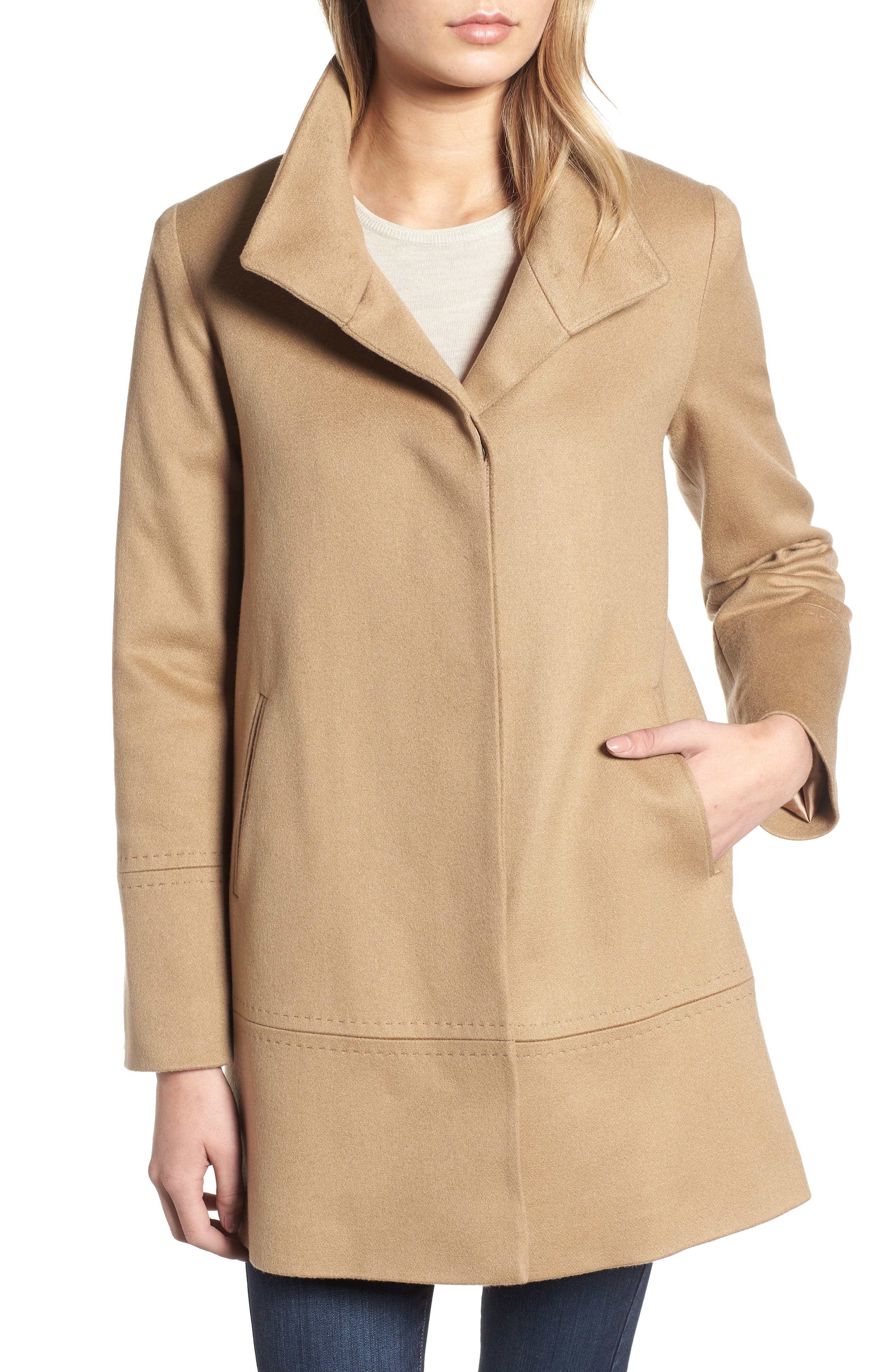 fleurette cashmere coat