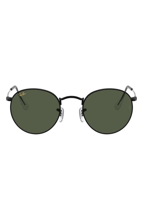 47mm Round Sunglasses