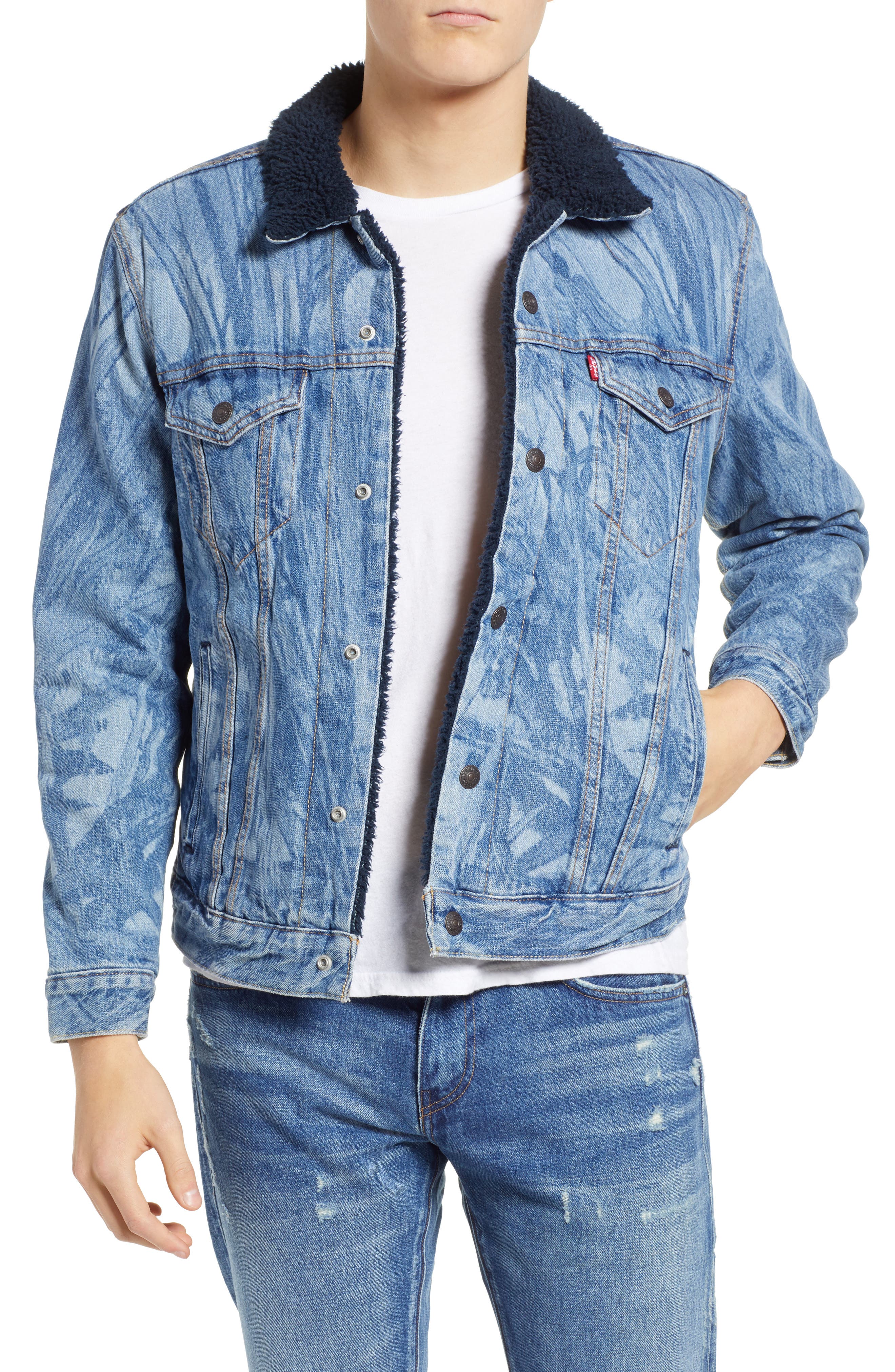 nordstrom levis sherpa jacket