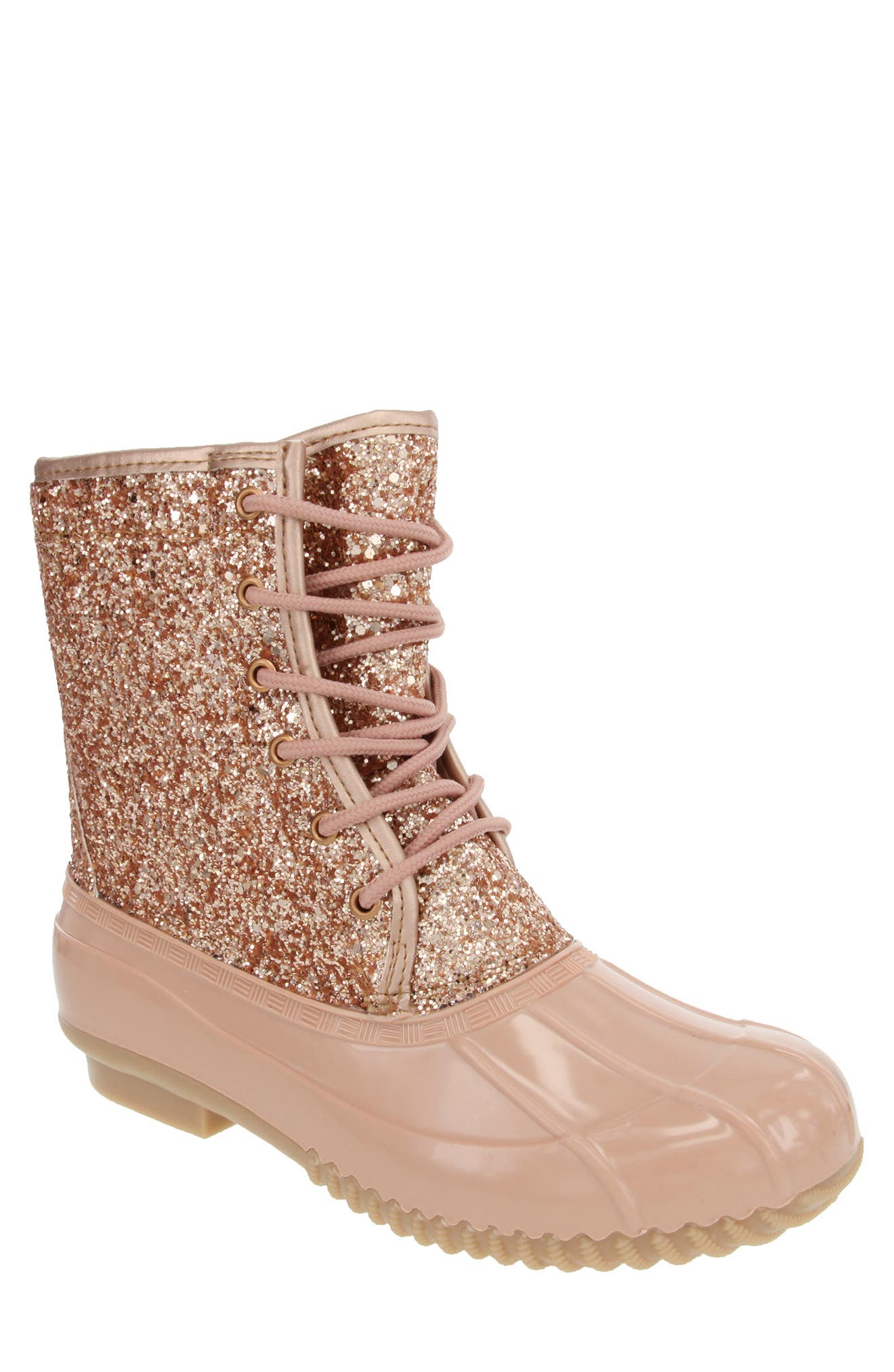 sperry glitter duck boots