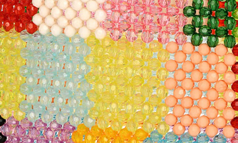 Shop Iscream Kids' Colorblock Bead Tote In Multi