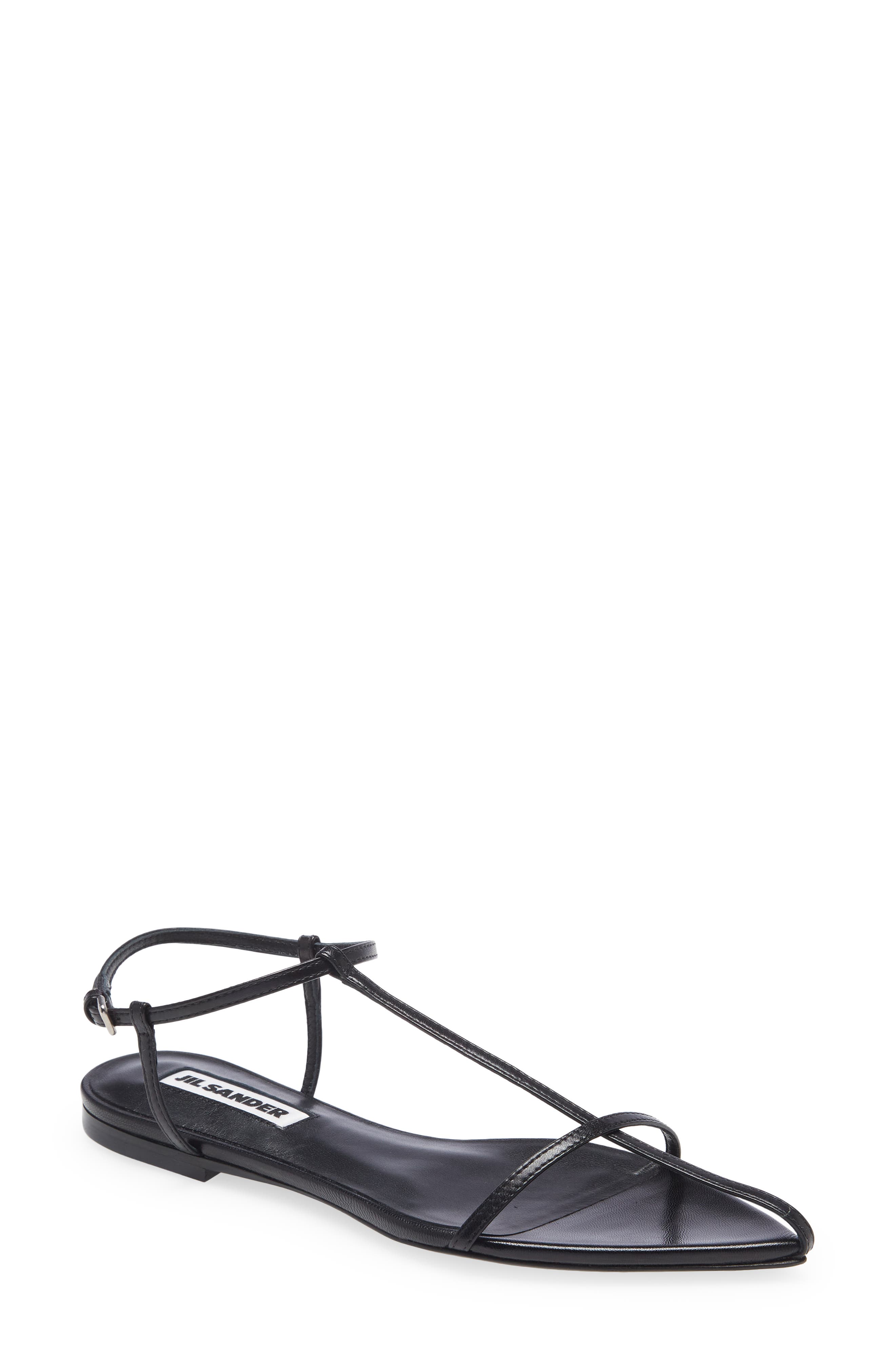 jil sander t strap sandal