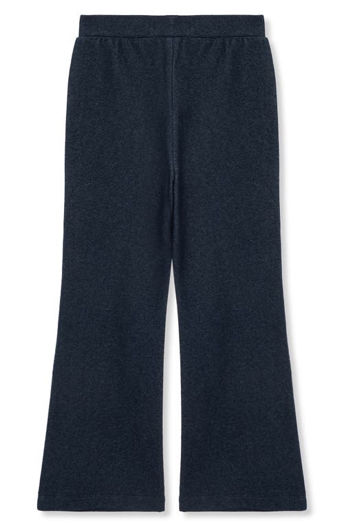 Shop Peek Aren't You Curious Kids' Pull-on Knit Flare Leg Pants In Med Stone