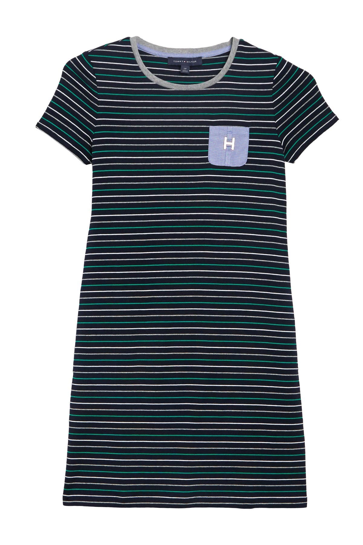 tommy hilfiger striped t shirt dress