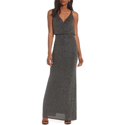 Vince Camuto Blouson Gown, 8 (similar to 1) - Black