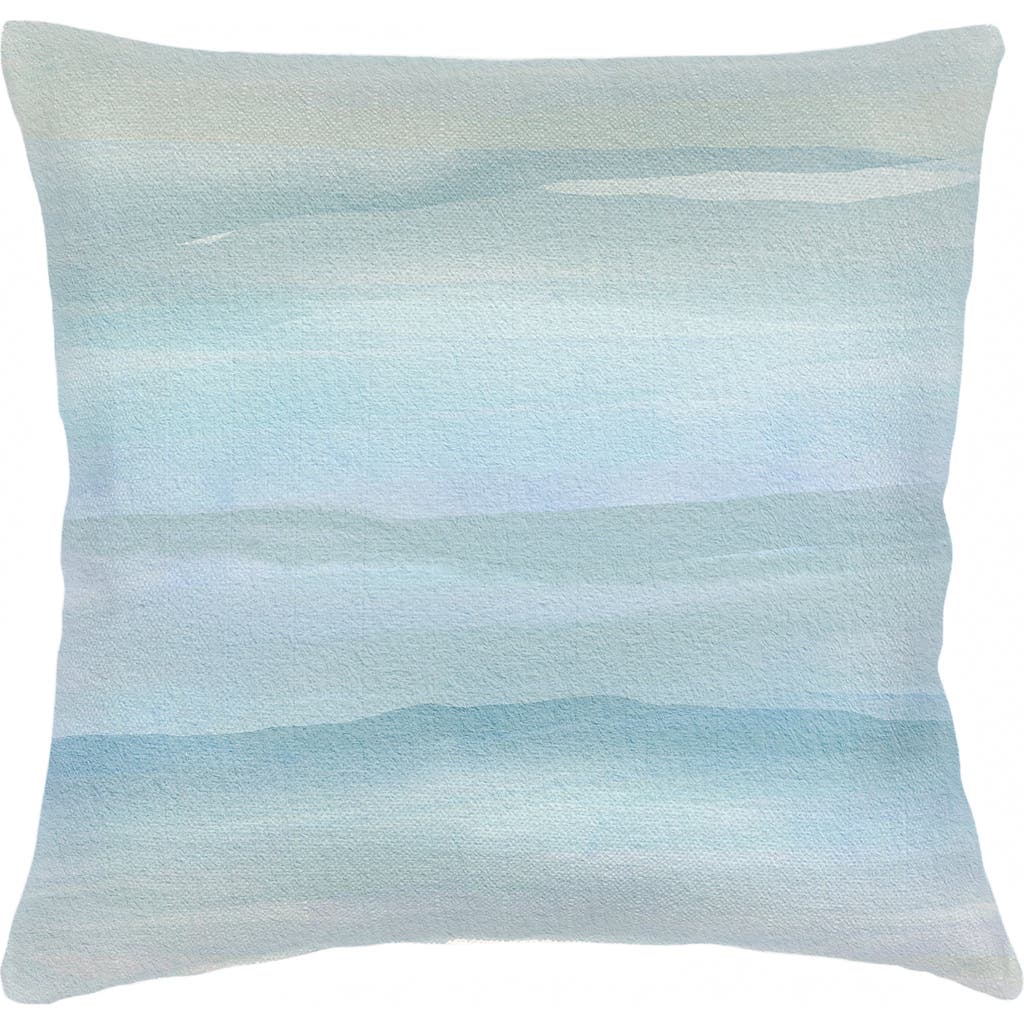 Anaya Linen Pillow With Down Alternative Insert In Cool Sunset
