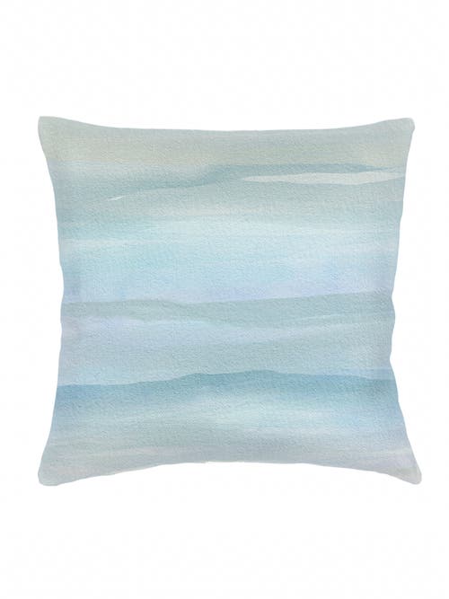 Anaya Linen Euro Pillow 26x26 With Down Alternative Insert In Cool Sunset