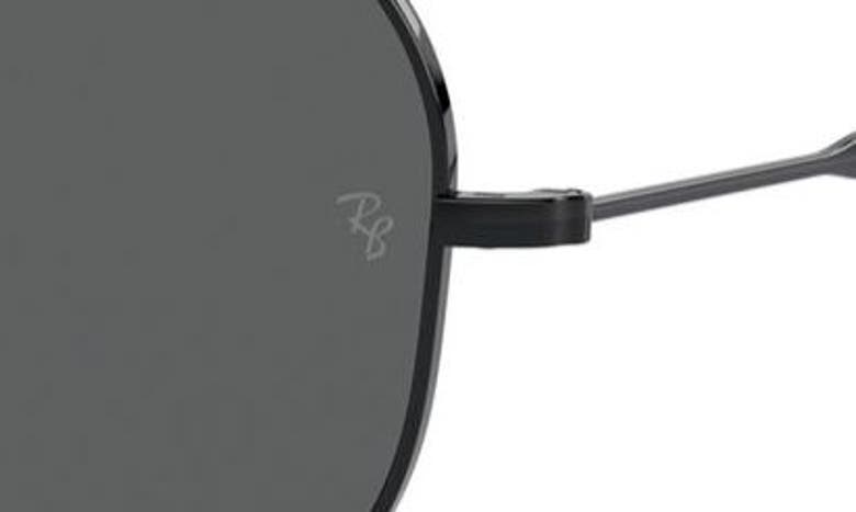 Shop Ray Ban Ray-ban Old Aviator 62mm Oversize Sunglasses In Black