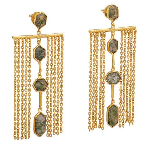 Dhwani Bhansal Zelena Chandeliers In Gold Plated