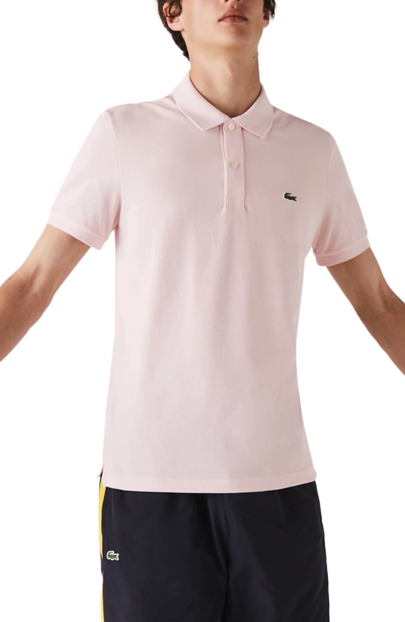 lacoste dri fit polo