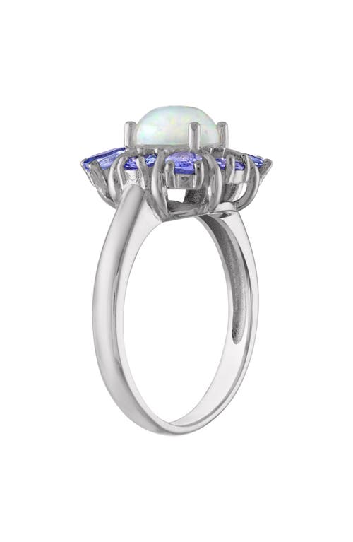 Shop Fzn Sterling Silver Tanzanite & Opal Ring