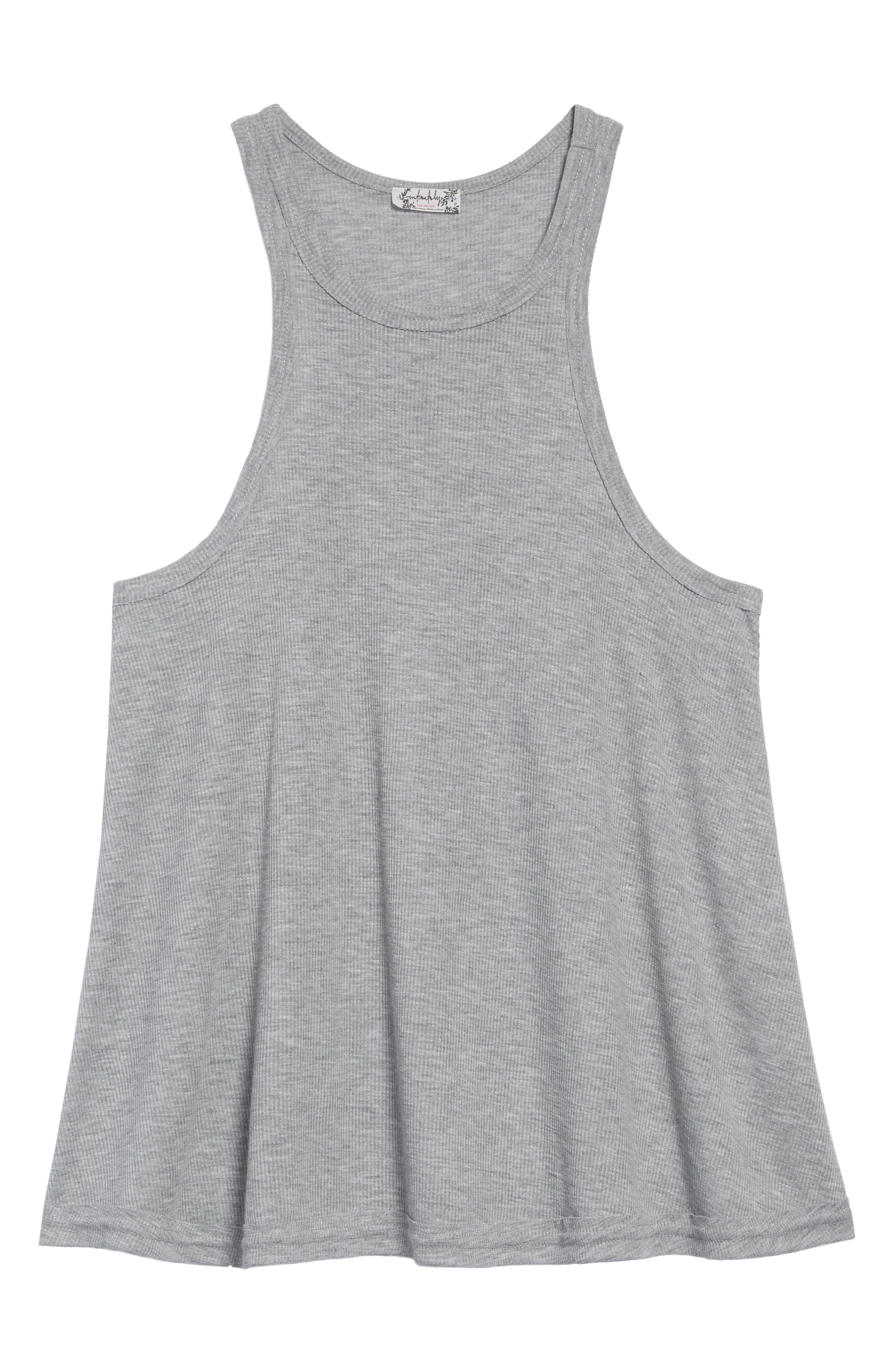 Free People Long Beach Ribbed Swing Tank Nordstrom