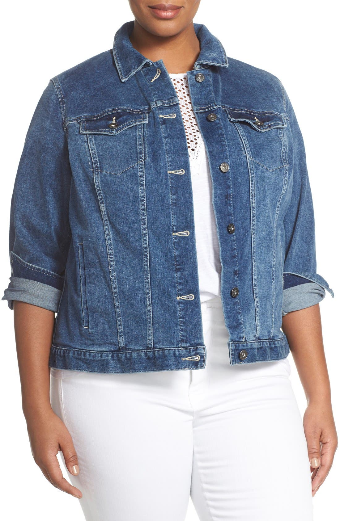 vince camuto denim jacket