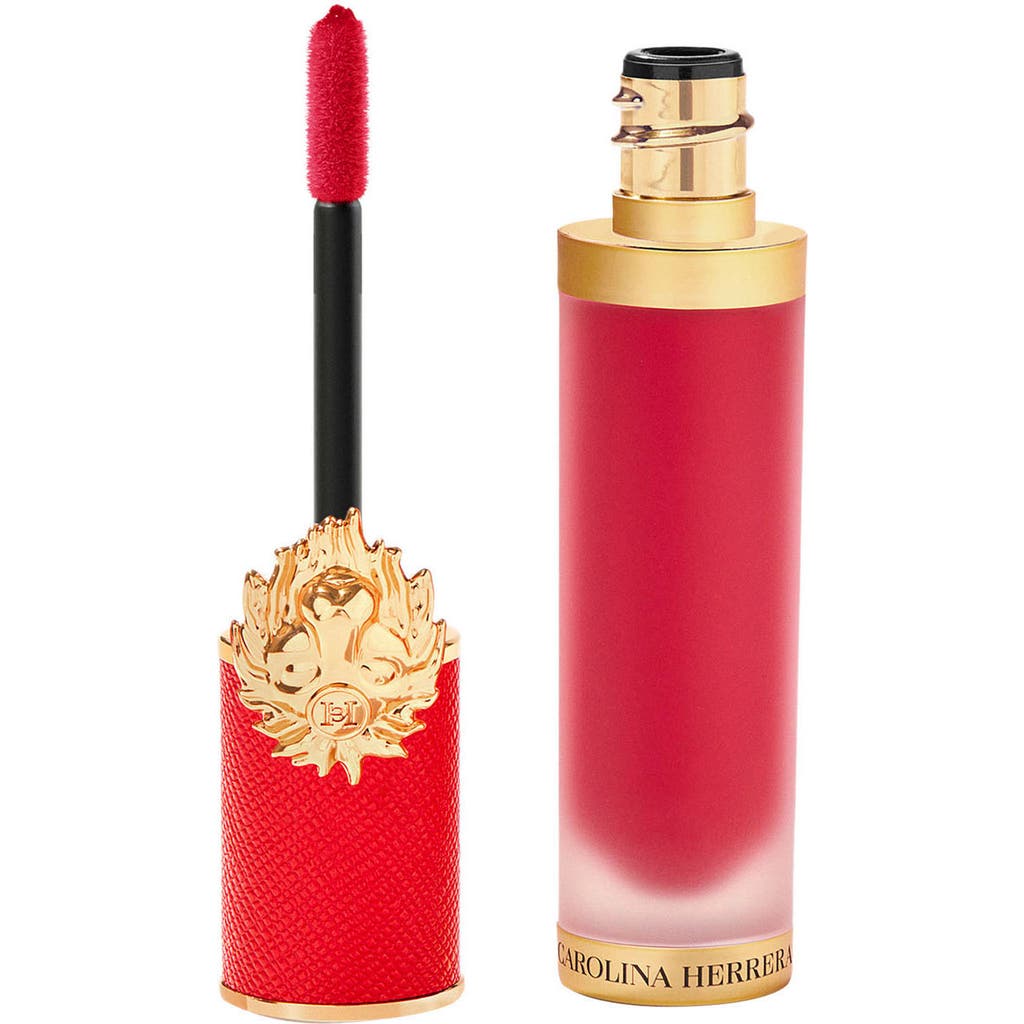 Carolina Herrera Good Girl Velvet Matte Liquid Lipstick In 571 Rose Totem