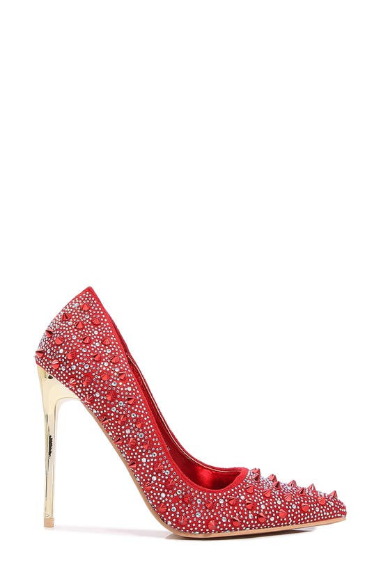 Berness Wanda Spike Pump In Red