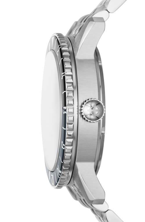 Shop Zodiac Super Sea Wolf Bracelet Watch, 40mm In Silver