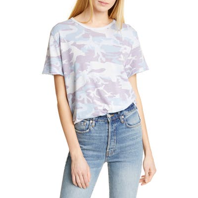 Free People Army Tee, Blue