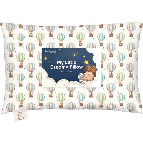 Keababies Toddler Pillow With Pillowcase In Hot Air Balloon