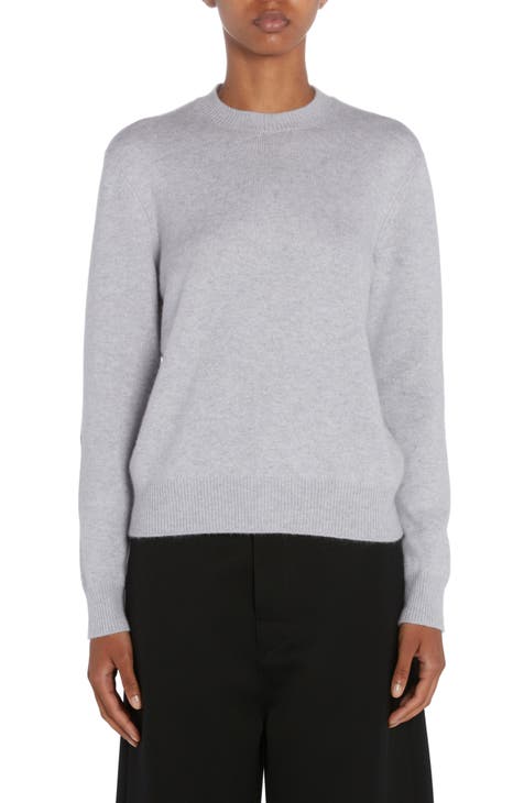 Bottega Veneta Pure Thick Cashmere Sweater Long Sleeve L US8 Mock Neck,  Black